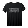 Russlanddeutsches T-Shirt mit russischen Buchstaben – Zweisprachiges Shirt für Russen, Deutsche und alle, die russische Schrift lieben