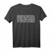 Russlanddeutsches T-Shirt mit russischen Buchstaben – Zweisprachiges Shirt für Russen, Deutsche und alle, die russische Schrift lieben