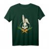 Lustiges Hasen Totenkopf T-Shirt für Veganer & Vegetarier – Originelles Oster- und Geschenkidee mit Karotten Design