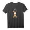 Nö Statement Kaninchen Hoodie - Lustiges Tiermotiv im Comic Style, Perfekt als Ostergeschenk für Kinder, Damen & Herren