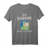 Hase Offizielles Schlafshirt mit Spruch 'Ich hoppel jetzt ins Bett' – Perfektes Geschenk für Hasen- und Kaninchenliebhaber zu Ostern, Weihnachten oder Geburtstag