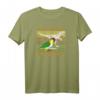 Mein Haustier ist Velociraptor mit einem flauschigen Hintern Black Head Caique T-Shirt - Lustiges Vintage Tierdesign für Papageienliebhaber und Tierfreunde