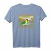 Mein Haustier ist Velociraptor mit einem flauschigen Hintern Black Head Caique T-Shirt - Lustiges Vintage Tierdesign für Papageienliebhaber und Tierfreunde