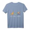 T-Shirt mit Katzenmotiv, Buch und Katze – Perfektes Geschenk für Tierliebhaber und Buchfans zu Weihnachten & Geburtstag