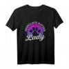 Katzen Lady Haustier Geschenk für Damen - Katzen Motiv T-Shirt für Tierliebhaber zu Weihnachten & Geburtstag