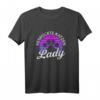 Katzen Lady Haustier Geschenk für Damen - Katzen Motiv T-Shirt für Tierliebhaber zu Weihnachten & Geburtstag