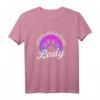 Katzen Lady Haustier Geschenk für Damen - Katzen Motiv T-Shirt für Tierliebhaber zu Weihnachten & Geburtstag