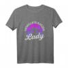 Katzen Lady Haustier Geschenk für Damen - Katzen Motiv T-Shirt für Tierliebhaber zu Weihnachten & Geburtstag