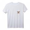 Damen Chihuahua in der Tasche Hund Brusttasche T-Shirt mit V-Ausschnitt – Süße Haustier-Mode für Hundehalter & Chihuahua-Liebhaber