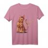Bengal Cat Dad I Papa Vater T-Shirt - Stolzes Geschenk für Bengal Katzenliebhaber & Tierfreunde