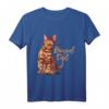 Bengal Cat Dad I Papa Vater T-Shirt - Stolzes Geschenk für Bengal Katzenliebhaber & Tierfreunde