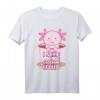 Lustiges Axolotl Kaffee Haustier T-Shirt – Witziges Geschenk für Reptilienliebhaber, Biologen & Tierärzte zu Geburtstag, Weihnachten & Co.