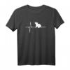 Maus Ratte Herzschlag Haustier Hausratte T-Shirt – Perfektes Geschenk für Rattenliebhaber zu Weihnachten und Geburtstag