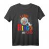 Bingospieler Katze Glücksspieler Haustier Lotterie Bingo T-Shirt – Lustiges Geschenk für Bingospieler & Katzenliebhaber