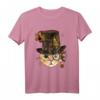 Steampunk Katzenhemd für Katzenliebhaber & Tierfreunde - Mittelalterliches Kätzchen Design, perfekt für Katzenmamas & -papas