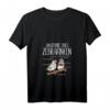 Damen Zebrafink Anatomie T-Shirt mit V-Ausschnitt – Perfekt für Vogelliebhaber, Züchter & Tierfreunde