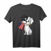 Dog Flag America Amerikanisches Hundeliebhaber T-Shirt – Patriotisches Geschenk für Hundeliebhaber, Hundesitter & Tiertrainer zu Geburtstag & Weihnachten