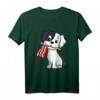 Dog Flag America Amerikanisches Hundeliebhaber T-Shirt – Patriotisches Geschenk für Hundeliebhaber, Hundesitter & Tiertrainer zu Geburtstag & Weihnachten