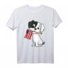 Dog Flag America Amerikanisches Hundeliebhaber T-Shirt – Patriotisches Geschenk für Hundeliebhaber, Hundesitter & Tiertrainer zu Geburtstag & Weihnachten