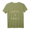 Kaffee und Hasen Süßes Retro Haustier Geschenk T-Shirt – Perfekt für Kaninchenliebhaber, Hasenmütter & -väter, Osterfans