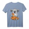 Koala Koalabär Meditation Buddhist Yoga Haltung T-Shirt – Perfektes Geschenk für Koala-Liebhaber, Yogis und Buddhismus-Interessierte zu Geburtstag & Weihnachten