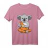 Koala Koalabär Meditation Buddhist Yoga Haltung T-Shirt – Perfektes Geschenk für Koala-Liebhaber, Yogis und Buddhismus-Interessierte zu Geburtstag & Weihnachten