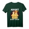 Gerettet Adopt Don't Shop Niedliche Hunde Geschenk Haustier T-Shirt - Klassisch geschnitten