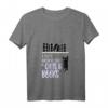 Damen Katzen, Kaffee und Bücher Ironisches Haustier T-Shirt mit V-Ausschnitt – Perfektes Geschenk für Katzenliebhaber, Bücherwürmer und Kaffeegenießer
