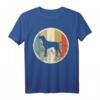 Retro Vintage Grunge Magyar Vizsla Ungarischer Vorstehhund T-Shirt – Klassisch geschnitten, doppelt genähter Saum