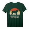 Mastino Napolitano Italienische Dogge Vintage Retro Hunde T-Shirt - Klassisch geschnitten, doppelt genähter Saum
