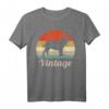 Mastino Napolitano Italienische Dogge Vintage Retro Hunde T-Shirt - Klassisch geschnitten, doppelt genähter Saum