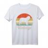 Mastino Napolitano Italienische Dogge Vintage Retro Hunde T-Shirt - Klassisch geschnitten, doppelt genähter Saum