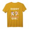 Papa des Geburtstagskindes Tupft Einhorn Haustier Hund Bday T-Shirt – Lustiges Geschenk für Vater, Hundeliebhaber & Geburtstagsfeier