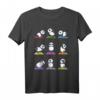 Panda Yoga T-Shirt Lustige Pandas in Yoga Posen - Sport Shirt für Yoga-Liebhaber, Geburtstags- & Weihnachtsgeschenk