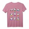 Panda Yoga T-Shirt Lustige Pandas in Yoga Posen - Sport Shirt für Yoga-Liebhaber, Geburtstags- & Weihnachtsgeschenk