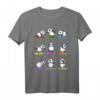 Panda Yoga T-Shirt Lustige Pandas in Yoga Posen - Sport Shirt für Yoga-Liebhaber, Geburtstags- & Weihnachtsgeschenk