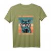 Lustiges Katzen T-Shirt mit Spruch aus 80% Baumwolle & 20% Katzenhaar – Perfektes Geschenk für Katzenliebhaber und Tierfreunde