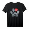 Labrador Retriever-Tatzen-Hundeliebhaber T-Shirt – Geschenk für Hundebesitzer und Tierliebhaber