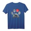Labrador Retriever-Tatzen-Hundeliebhaber T-Shirt – Geschenk für Hundebesitzer und Tierliebhaber