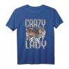 Crazy Rat Lady Ratte Mama T-Shirt – Niedliches Geschenk für Ratten- und Mäuseliebhaber, Valentinstag & Jahr der Ratte