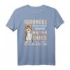 Groomers Were Created Because Matted Dogs Need Heroes Too - Lustiges Hundepflege T-Shirt für Profi-Groomer und Tierliebhaber