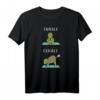 Landschildkröten Yoga Inhale Exhale T-Shirt – Lustiges Haustier-Shirt für Schildkrötenliebhaber, Kinder & Geburtstagsgeschenke