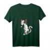 Damen Katzen Kätzchen Katzenliebhaber Mädchen Kinder T-Shirt mit V-Ausschnitt – Süßes Geschenk für Katzenfans zum Geburtstag, Weihnachten & Ostern