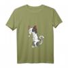 Damen Katzen Kätzchen Katzenliebhaber Mädchen Kinder T-Shirt mit V-Ausschnitt – Süßes Geschenk für Katzenfans zum Geburtstag, Weihnachten & Ostern