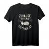 Frettchen Zuhause ist wo mein Frettchen ist T-Shirt - Lustiges Haustier Geschenk für Frettchenhalter und Tierliebhaber