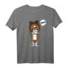 Sturer Shetland Sheepdog Hund Sheltie lustig T-Shirt – Witziges Geschenk für Hundeliebhaber & Dickköpfige Hunde