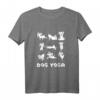 Süßer Yoga Hund T-Shirt für Hundebesitzer - Perfektes Geschenk für Meditation, Yoga und Tierliebhaber zu Geburtstag, Weihnachten & Co.
