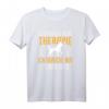 Lustiges Brauche Keine Therapie Hund Geschenkidee T-Shirt – Perfekt für Hundeliebhaber, Hunde-Experten und Hundebesitzer zu Geburtstag, Weihnachten & Party