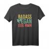 Badass Vegane Hundemama T-Shirt – Humorvolles Geschenk für Tierliebhaber & Vegane Lifestyle Fans