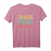 Badass Vegane Hundemama T-Shirt – Humorvolles Geschenk für Tierliebhaber & Vegane Lifestyle Fans